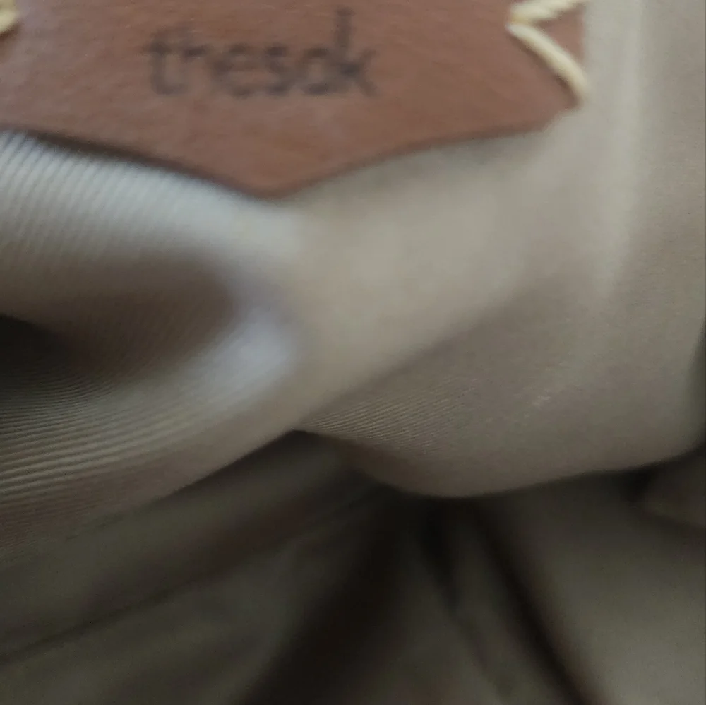 The Sak Huntley Leather Laser Cut Cream Xl Tote Bag - Picture 5 of 11